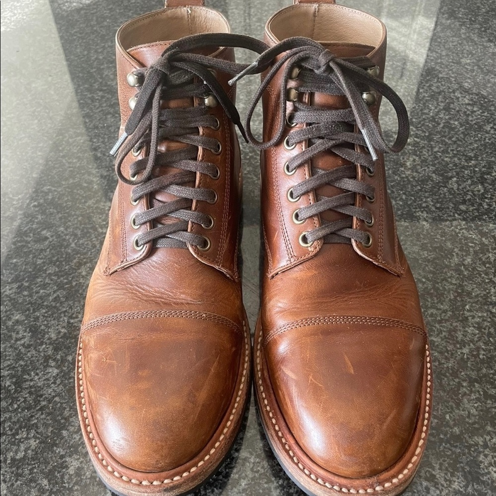 Taylor Stitch Moto Boots Size 10